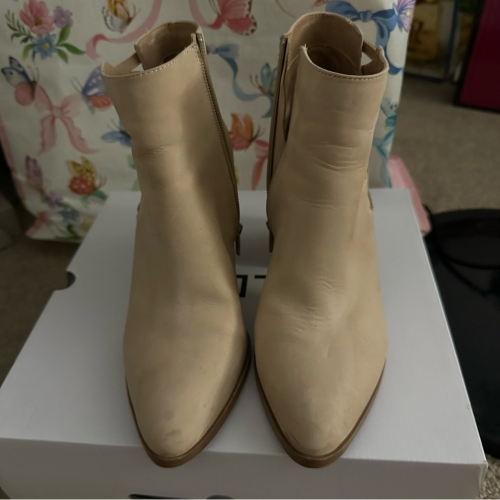 Aldo Alenama Tan Booties